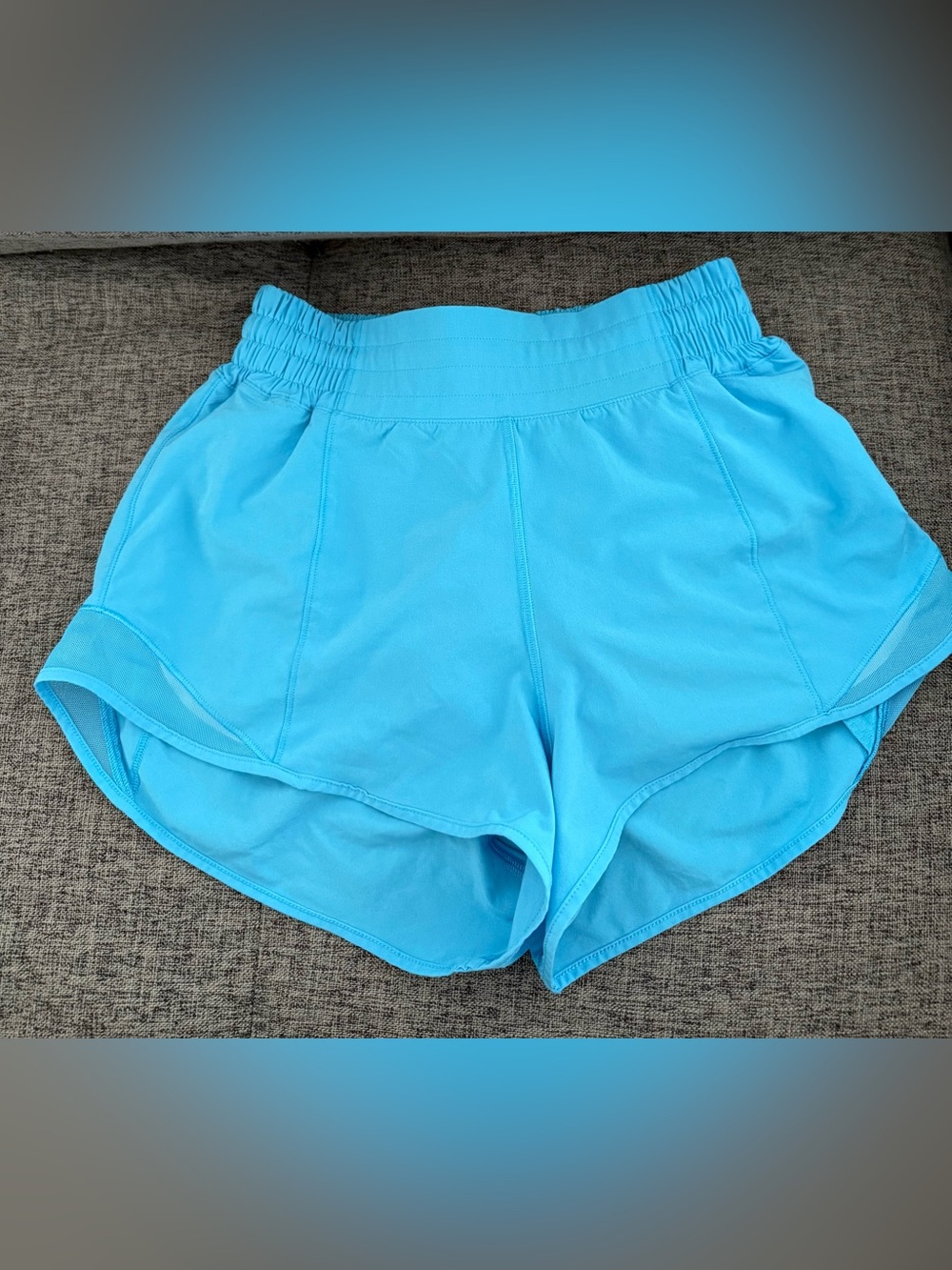 lululemon athletica Women's Athletic Shorts - Bright Blue Aqua
